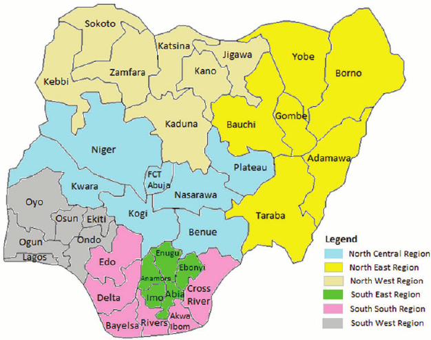 Nigeria Service Coverage Map